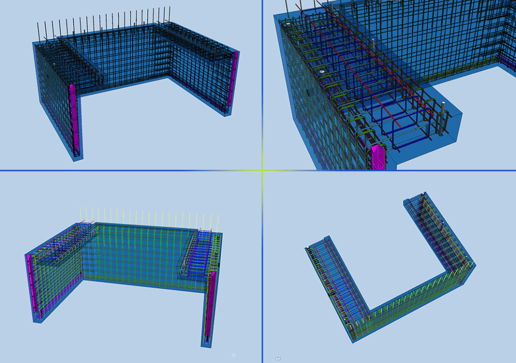 Allplan - Precast wall rebar