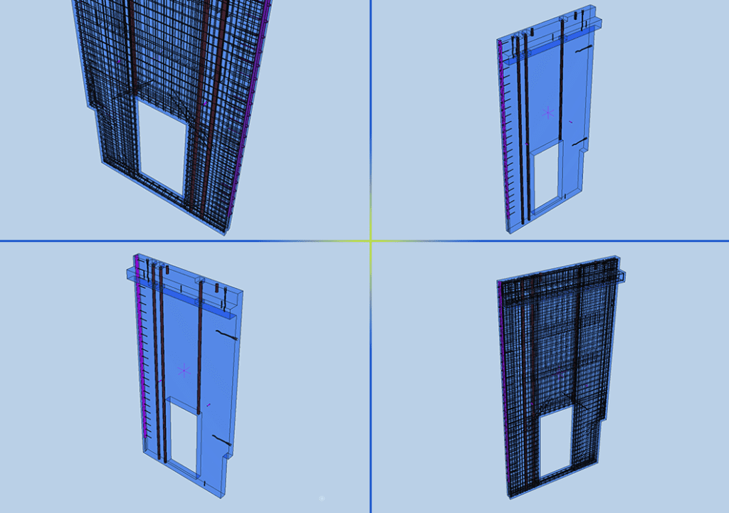 Allplan - Precast wall rebar
