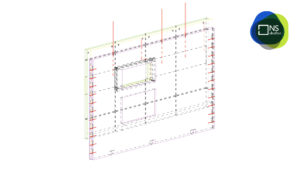 Sometimes Drafters put 3D elements into Shop Drawings so that the Placer has a clearer picture how is Rebar placed into a wall.