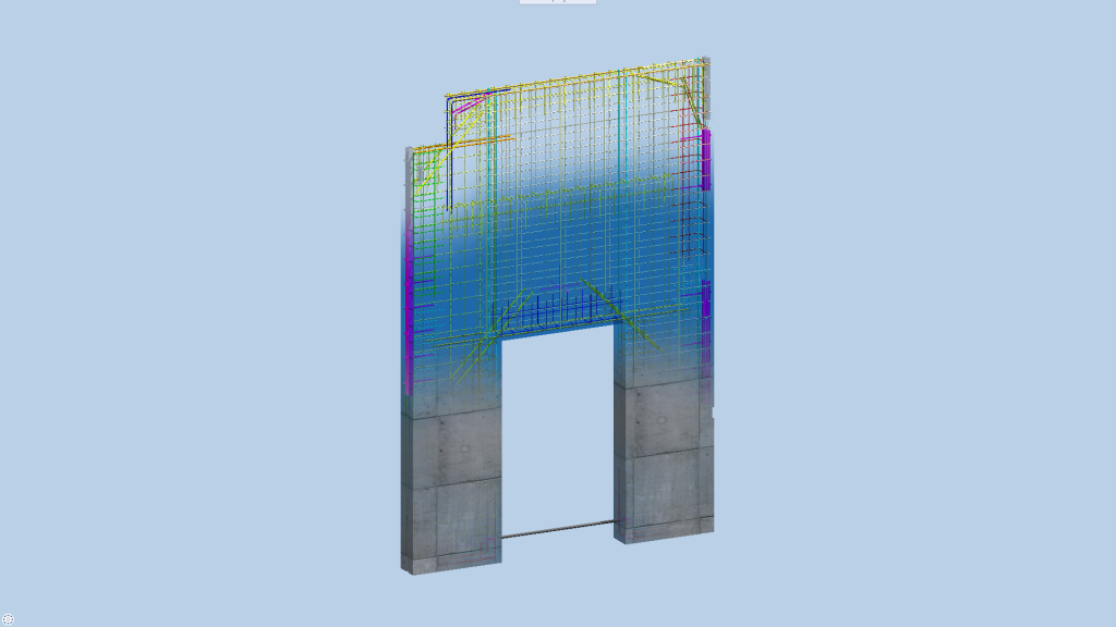 Tesla wall with one opening