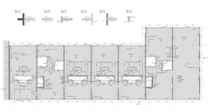 Detailed slab that was made with tunnel formwork